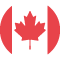 Kanada Flag in Circle Icon