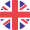 United Kingdom flag in Circle Icon
